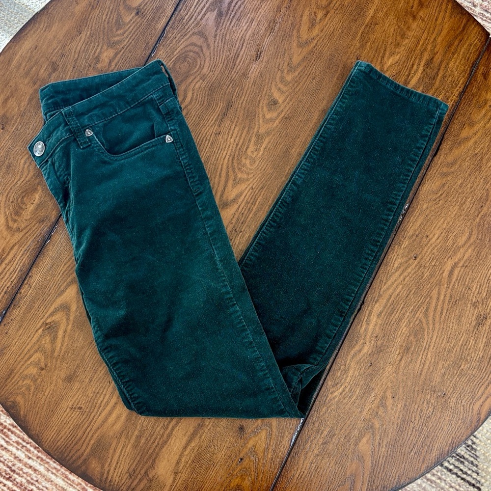 Kut from the Kloth Dark Green Corduroys